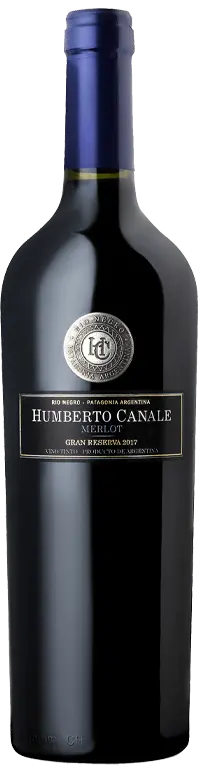 Garrafa do vinho Humberto Canale Gran Reserva Merlot