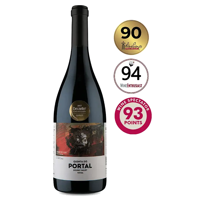 Garrafa do vinho Quinta do Portal Grande Reserva Tinto